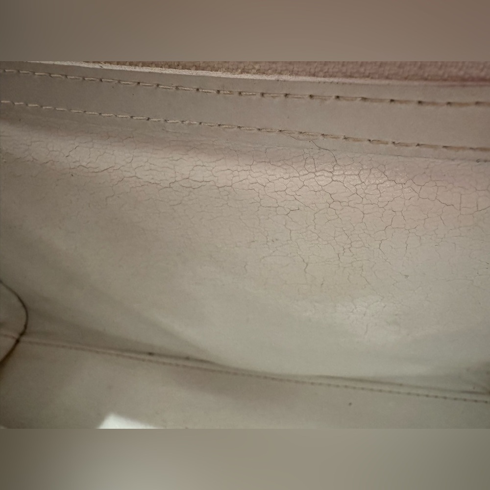 Bally Crossbody Rare Vintage Deep Navy Blue & White - Picture 11 of 14